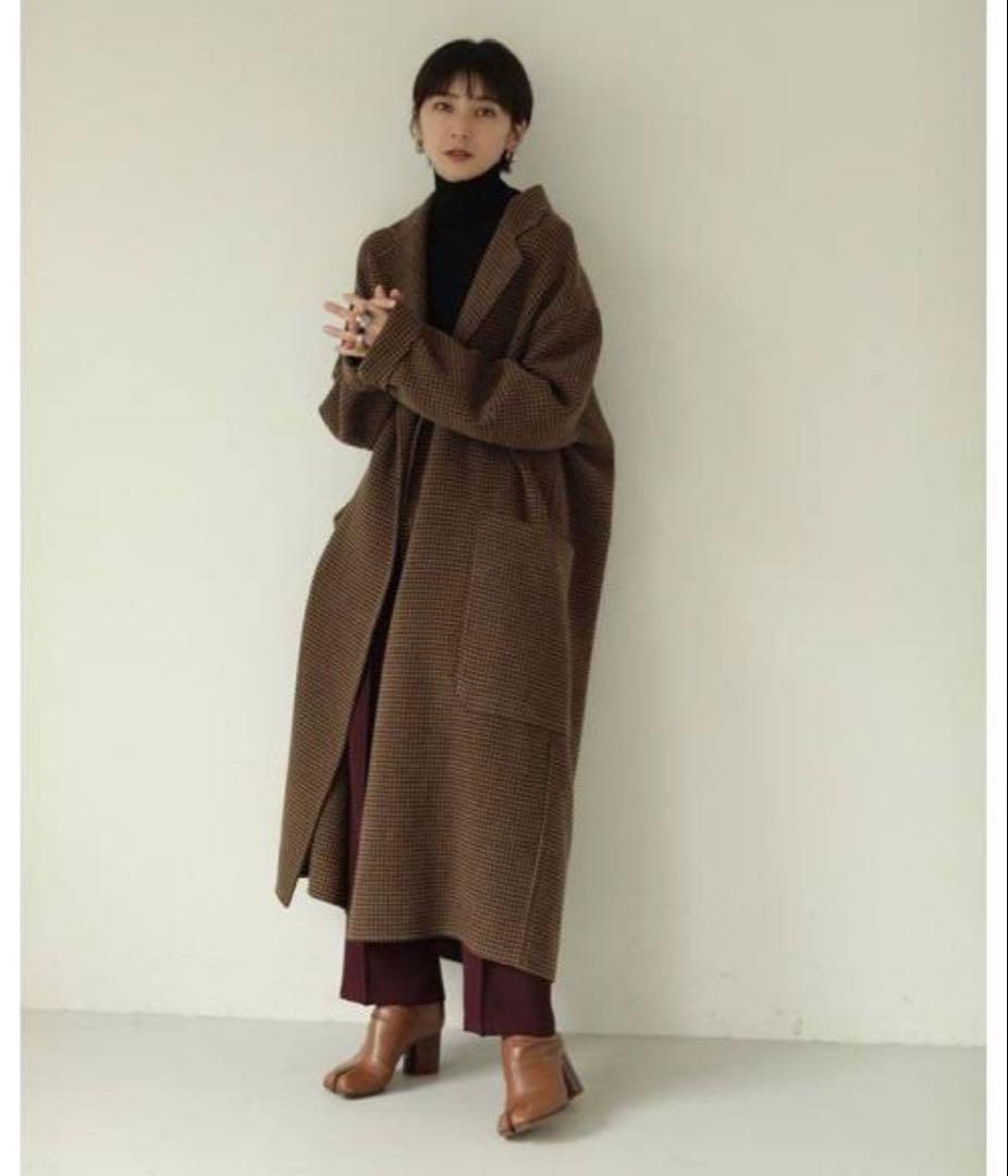 TODAYFUL チェック柄 チェスターコート 38