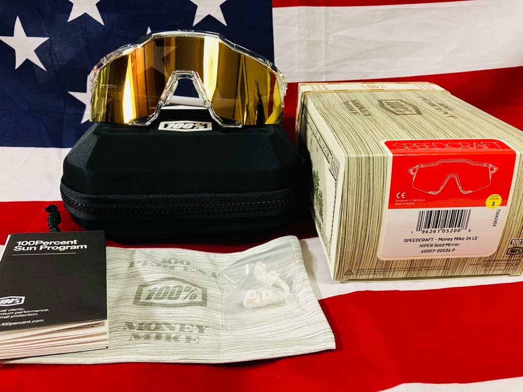 100% サングラス speedcraft マイケル・ハリス2世 モデル