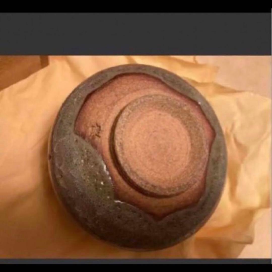 ◎金彩草花文　茶わん　鈴木爽司　抹茶茶碗