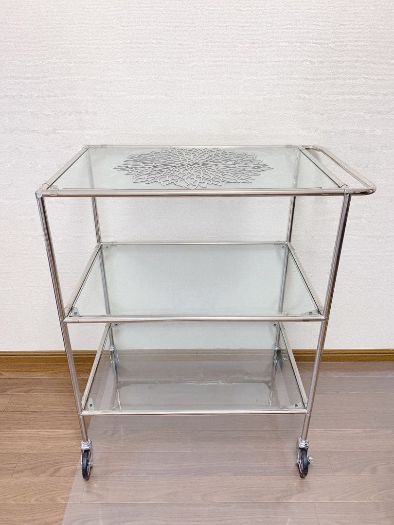 お得！ O'gre オグレ モジュール 3段トロリー バスケット 組立不要♪