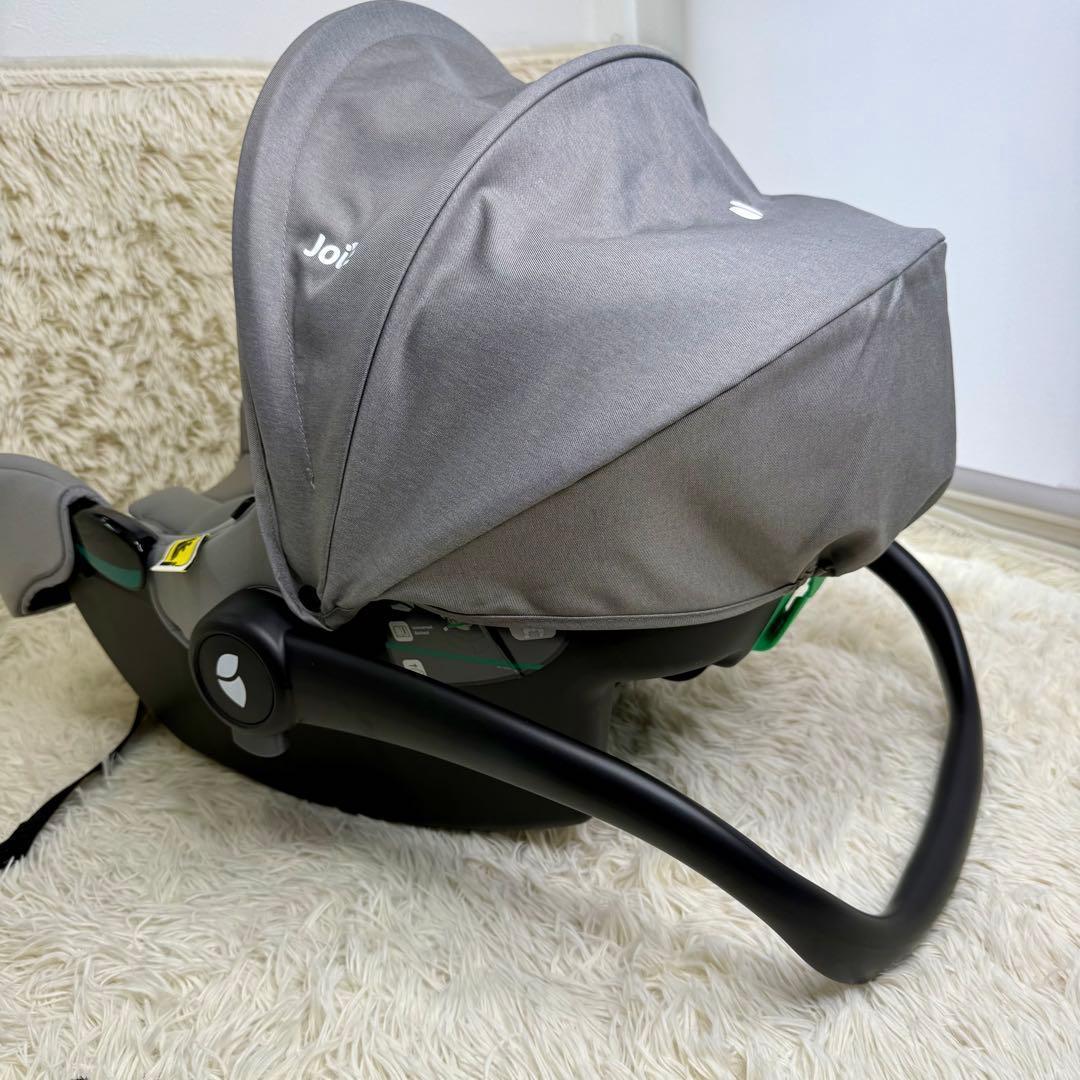 【極美品】 Joie i-Snug2 チャイルドシート 新生児対応 グレー