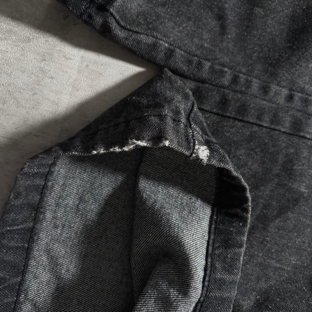 ジャケット・アウター leather jacket buggy parachute pants y2k