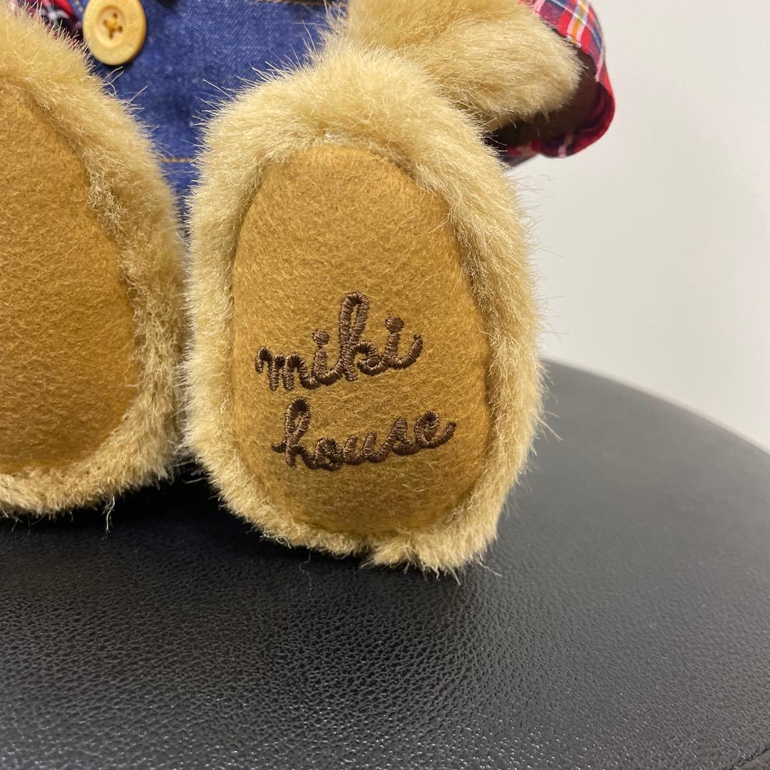 再値下げ【新品】　ミキハウスベアぬいぐるみ