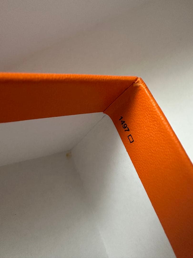 HERMES オレンジボックス　空箱　バーキン25