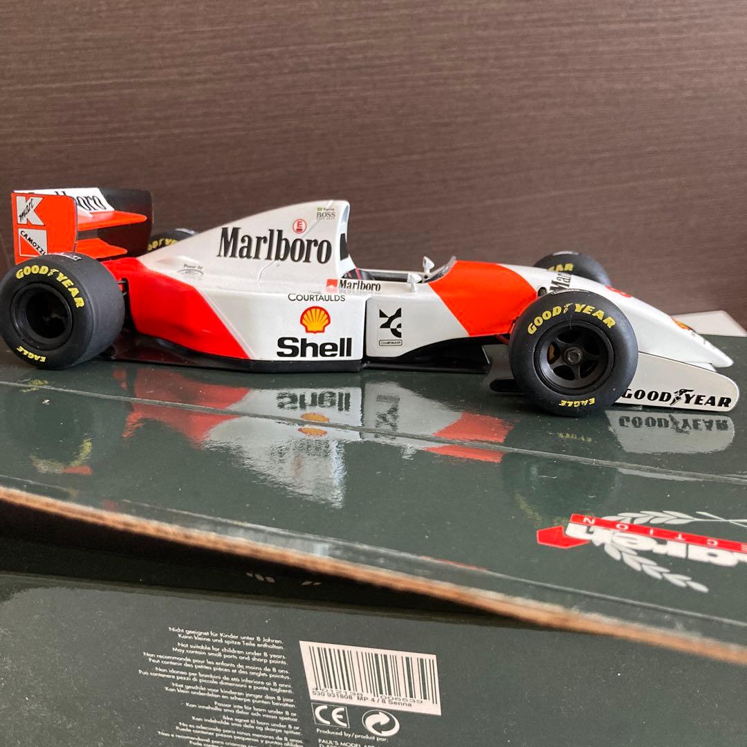 ミニカー McLaren Marlboro MP4/8 FORD HB D7 1/18