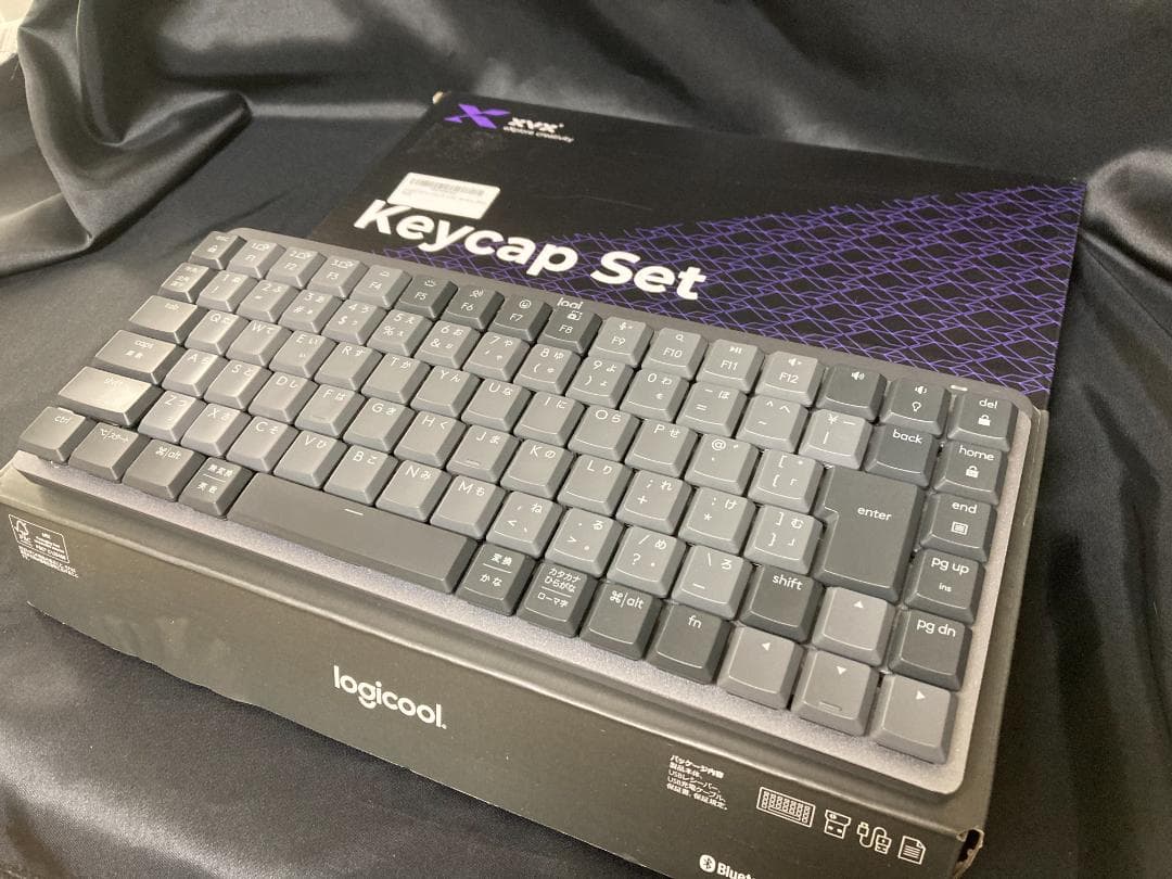 白キー付き ロジクール MX MECHANICAL MINI キーボード 赤軸