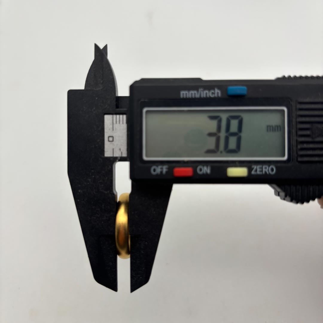 極美品 ✨ K18金ゴールド シンプルリング 3.2g