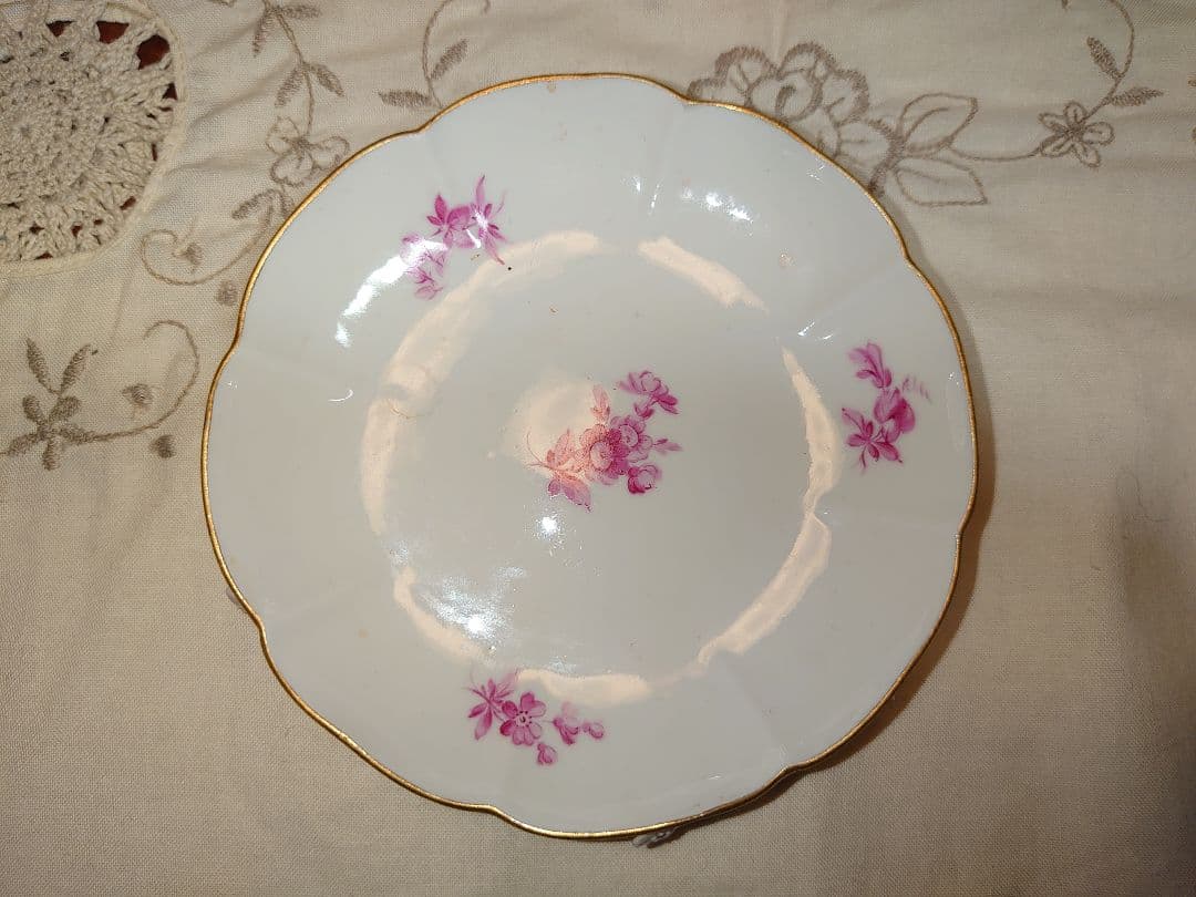 アンティークカップ　マイセン