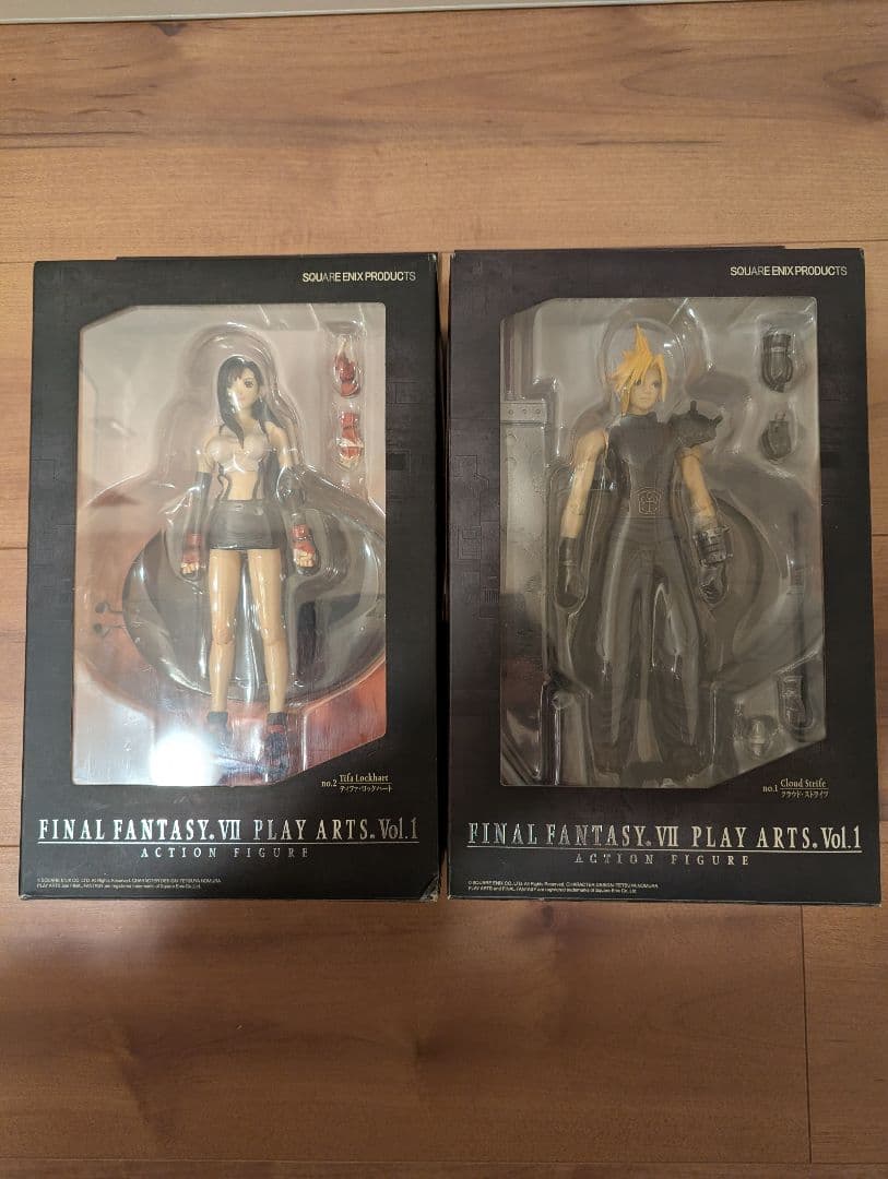 FF7 VII PLAY ARTS Vol.1 フィギュア クラウド ティファ