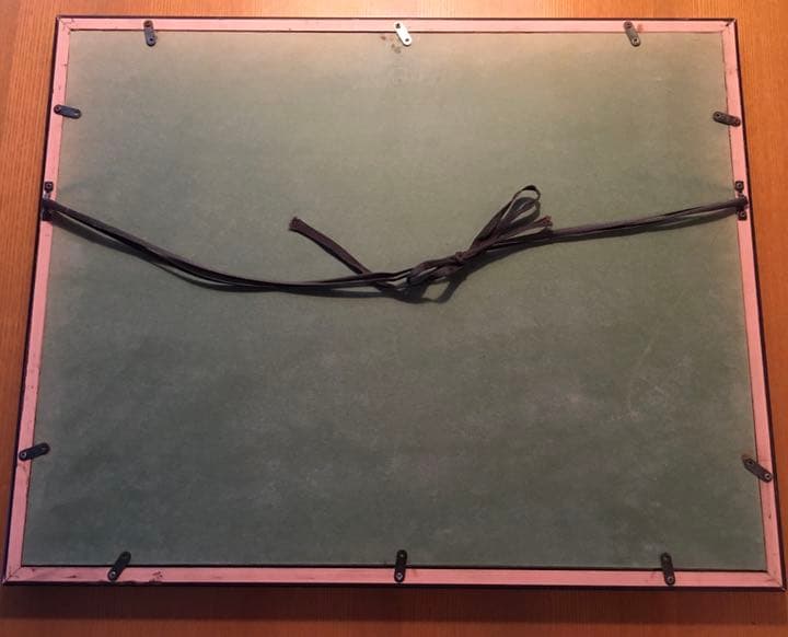 ルーブル美術館刻印あり　深森　版画