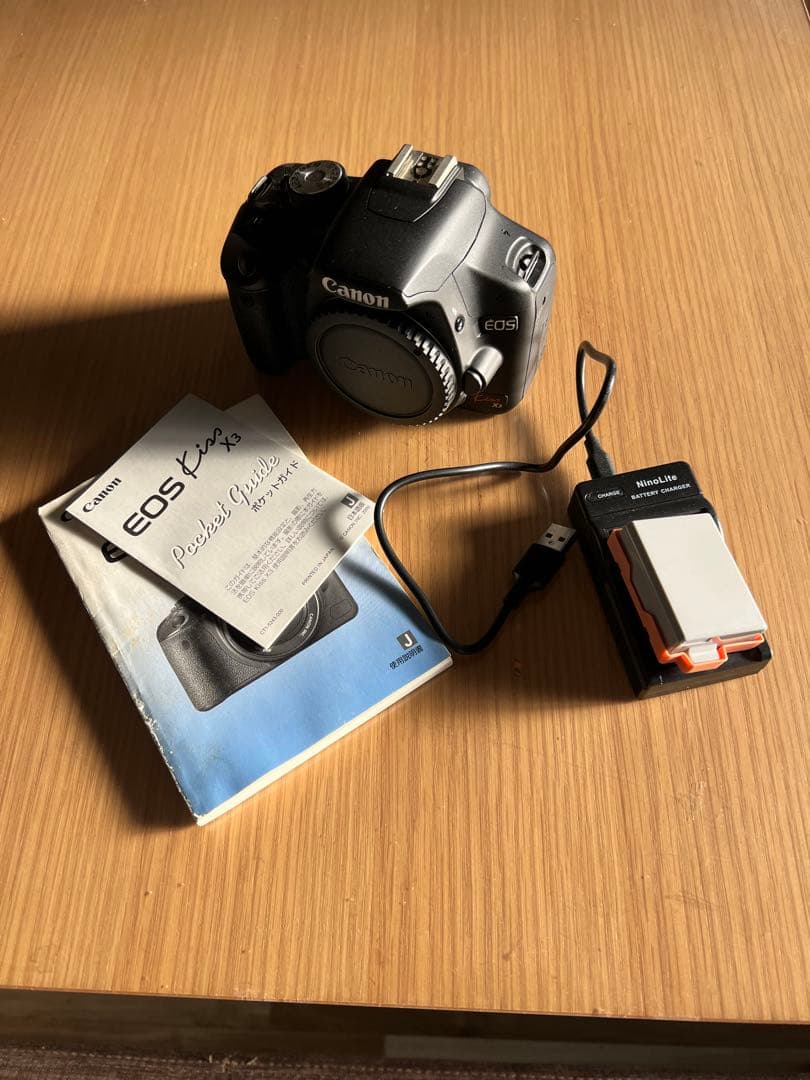 【値下不可】Canon EOS Kiss X3 本体と付属品