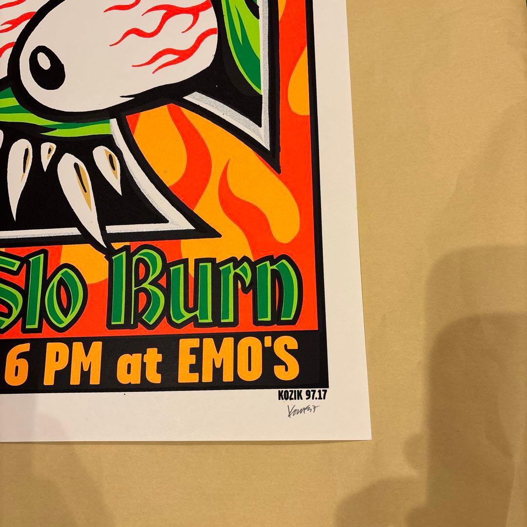 KOZIK Masters of reality シルクスクリーンポスター