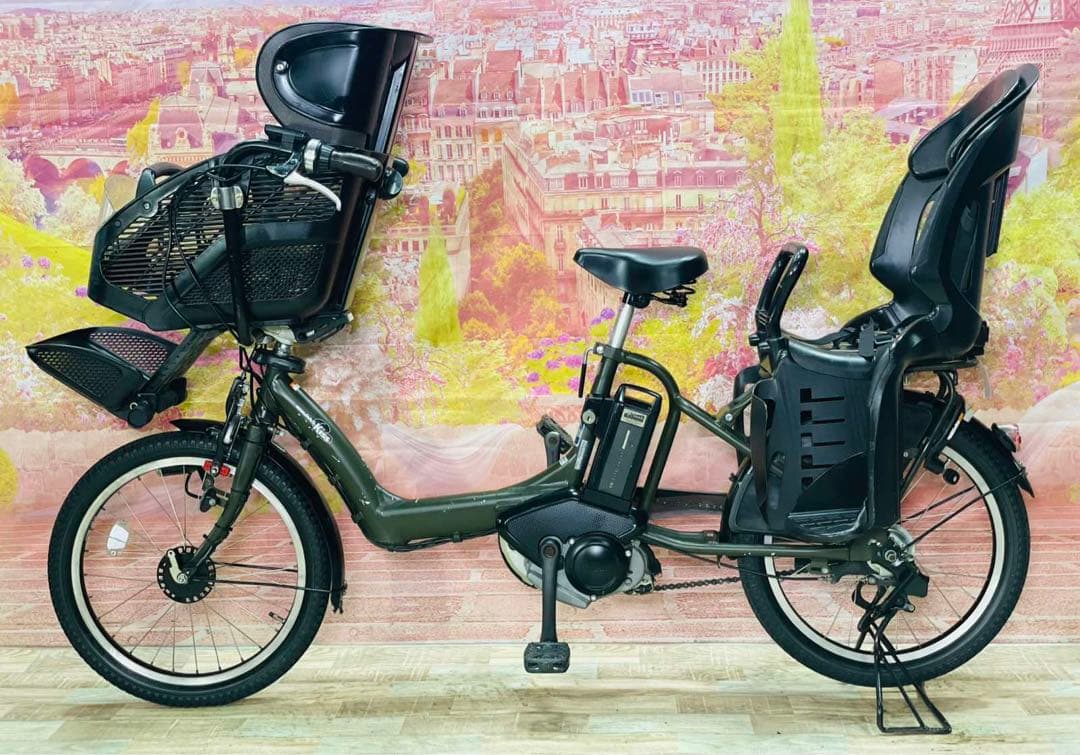 K2432 電動自転車ヤマハ パスキス 子供乗せ 20インチ 送料無料