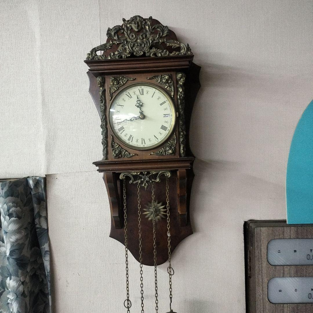 クラシック振り子壁掛け時計