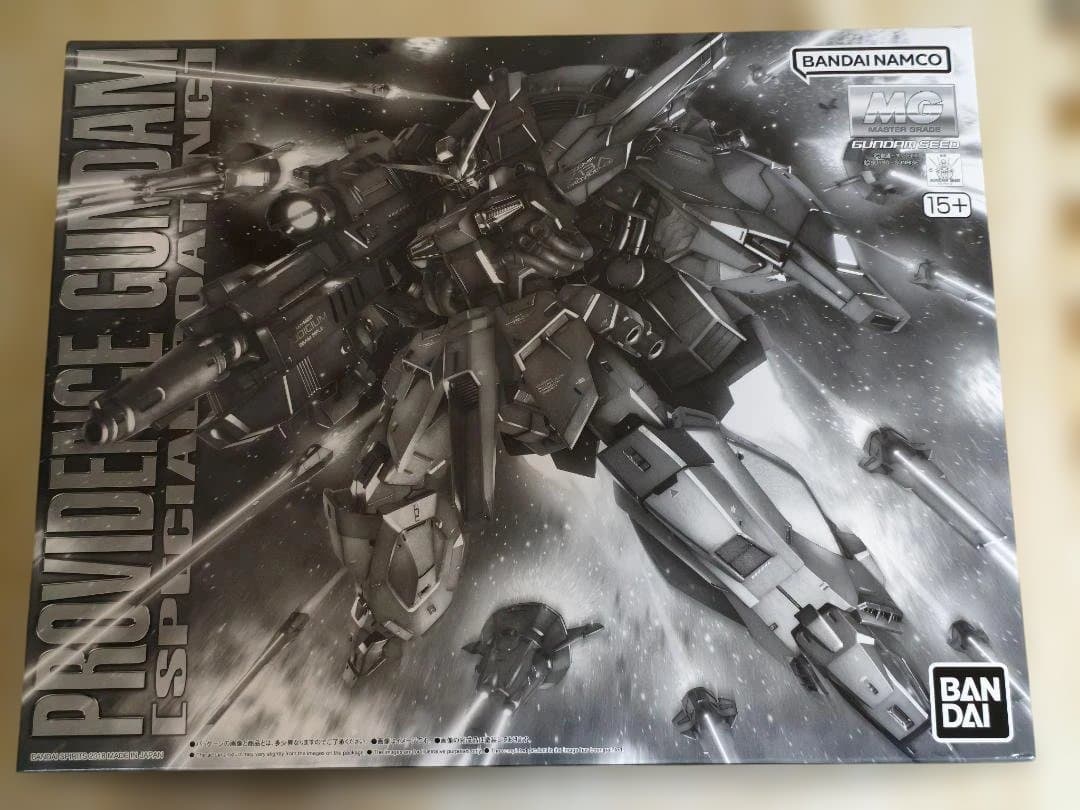 金属製J4パーツ付き ＭＧ プロヴィデンスガンダムスペシャルコーティング