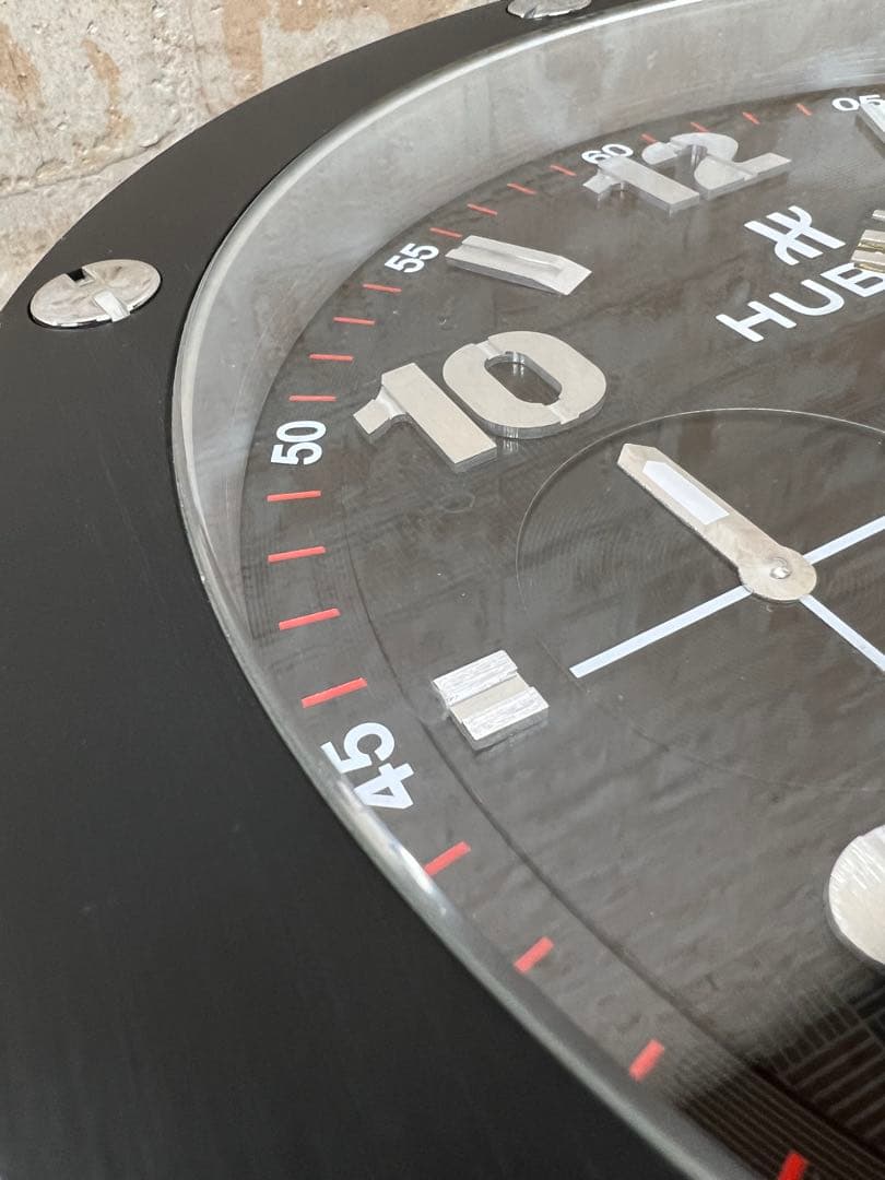 A1【used】HUBLOT ビッグ・バン ウォール クロック ブラック