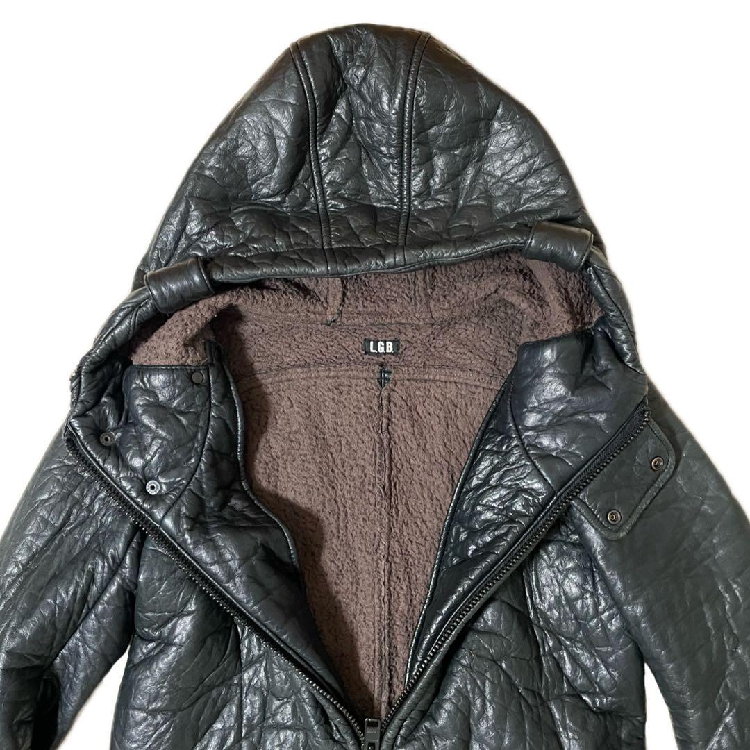 L.G.B ルグランブルー　13AW レザー　ボンディング　コート