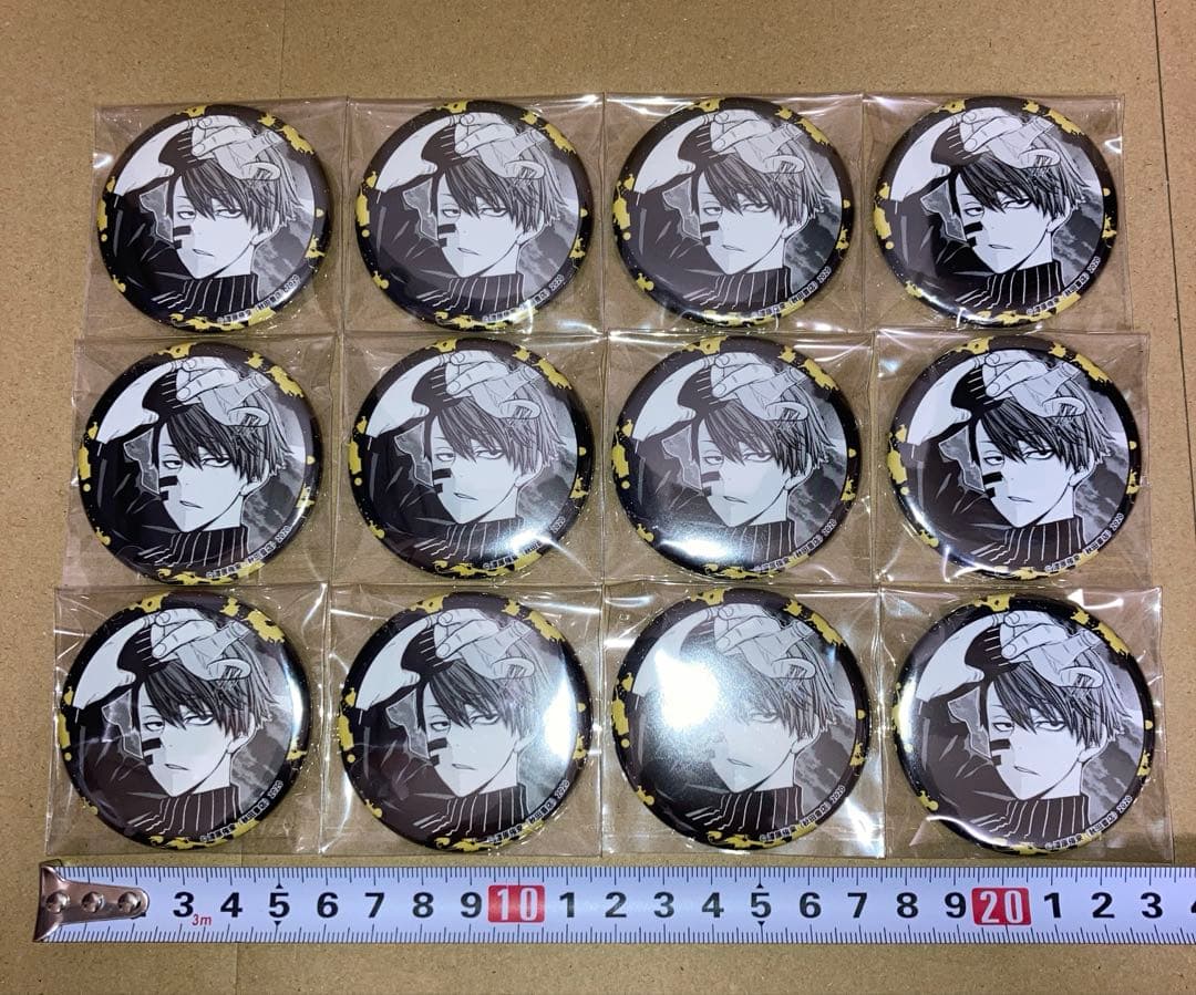 桃源暗鬼 まねきねこ 缶バッジ 無陀野無人 12点セット