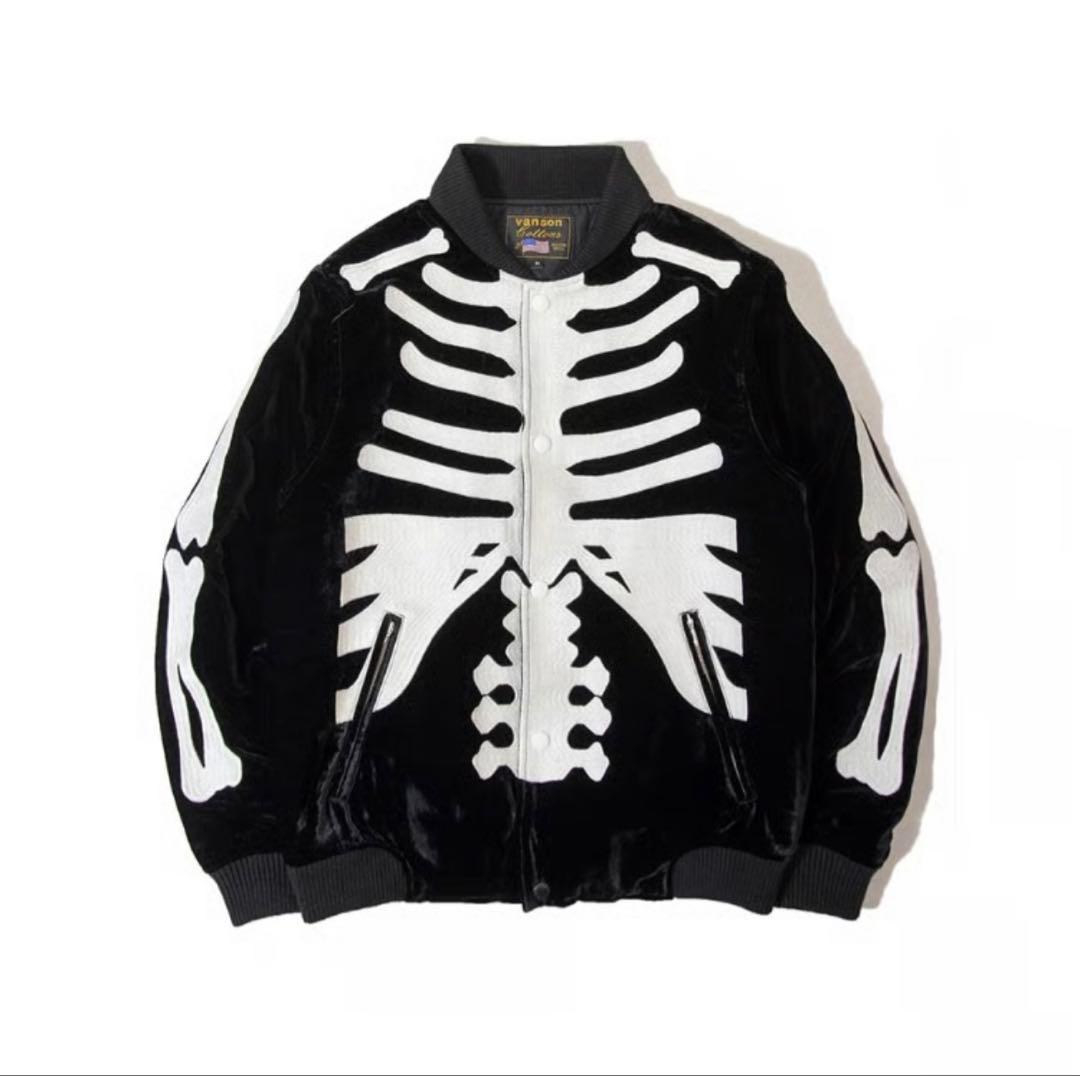 vanson 50周年 スケルトンジャケット Mサイズ 超美品
