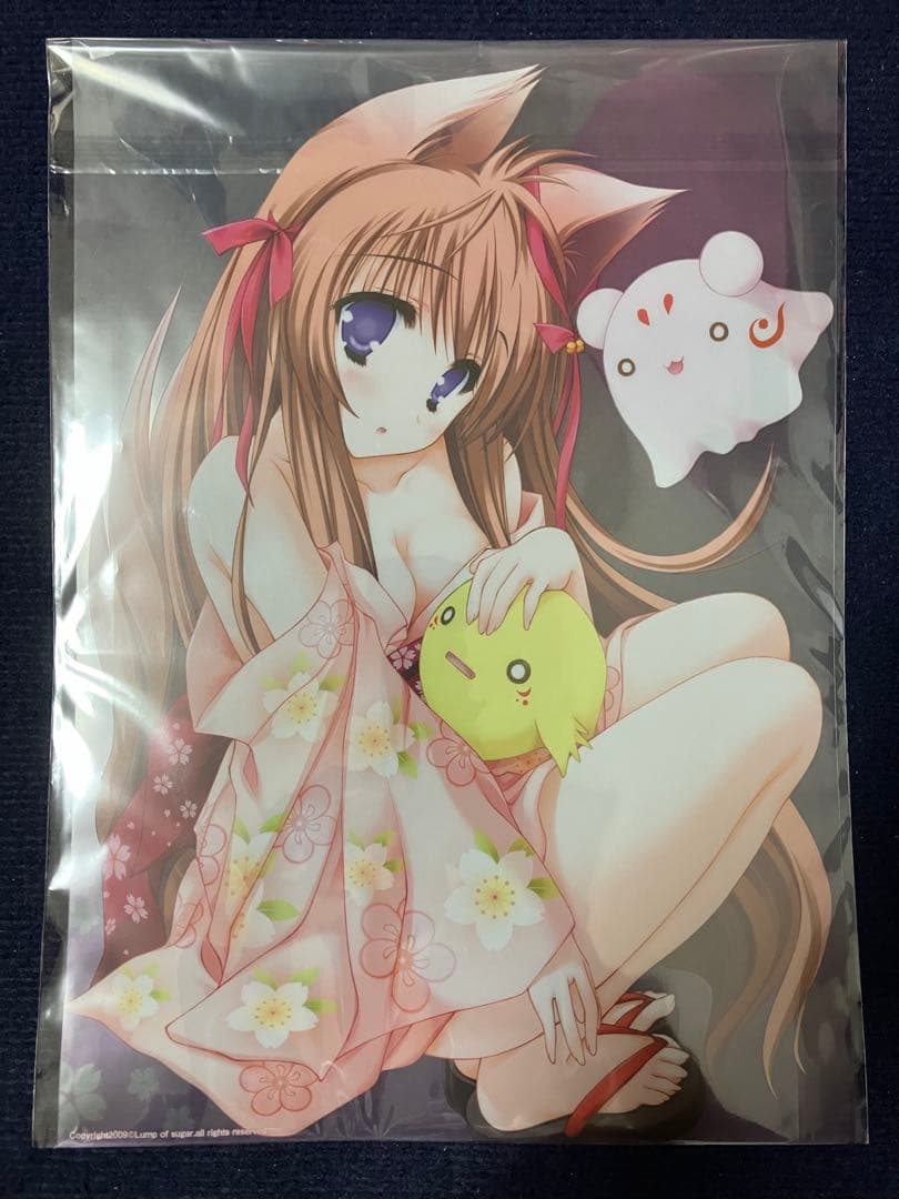 【非売品】タユタマ 萌木原ふみたけ 描き下ろし クリアポスター