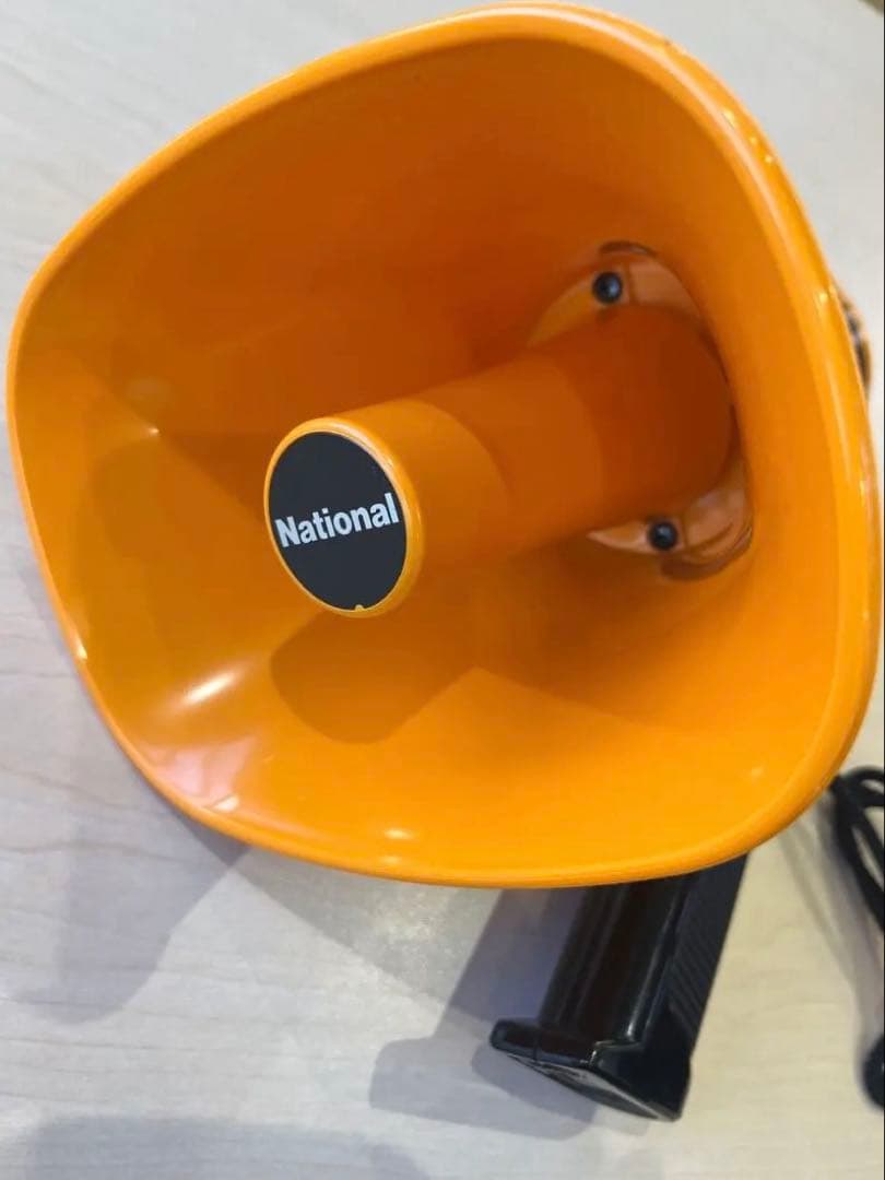 National メガホンWD-10T 新品未使用　当時物　動作確認済