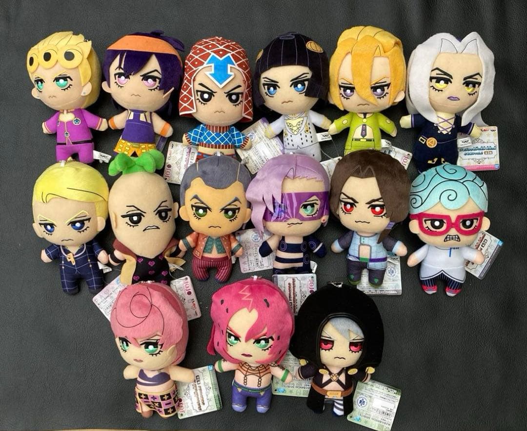 新品　タグ付き　ジョジョの奇妙な冒険　黄金の風　ともぬい　フルコンプリート