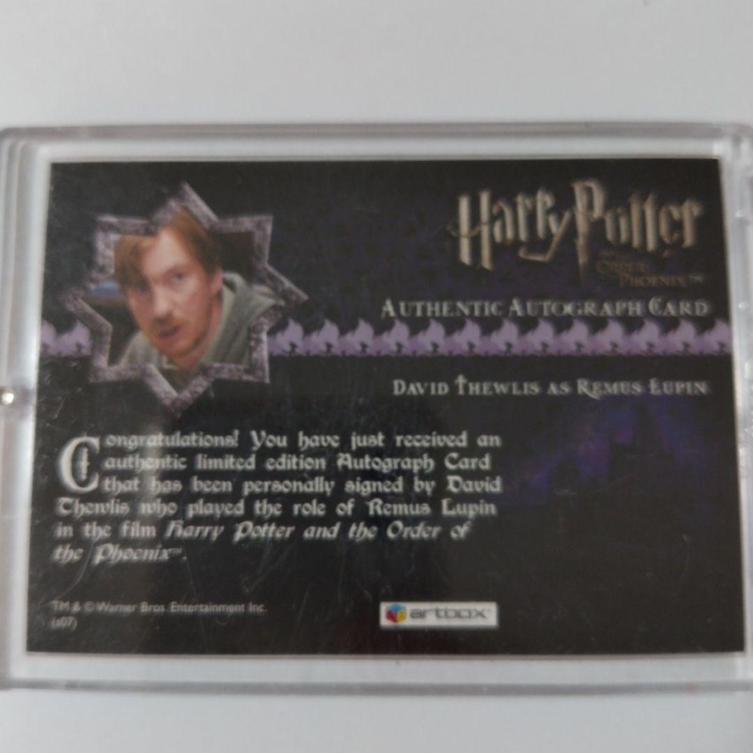 ハリーポッター 不死鳥の騎士団 リーマス・ルーピン サインカード