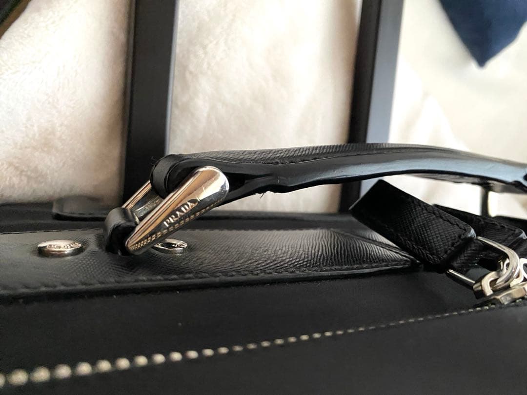 美品PRADA プラダ VV031M テスートナイロン2輪キャリーケース機内OK