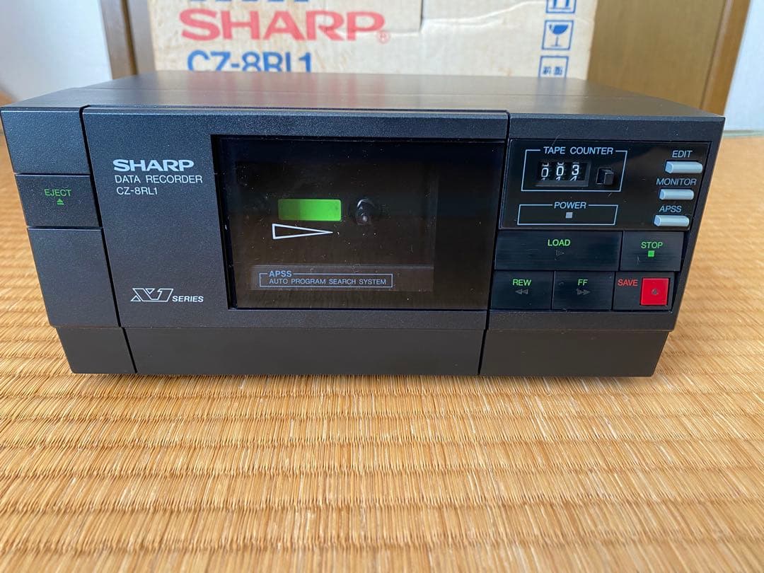 SHARP CZ-8RL1 データレコーダー