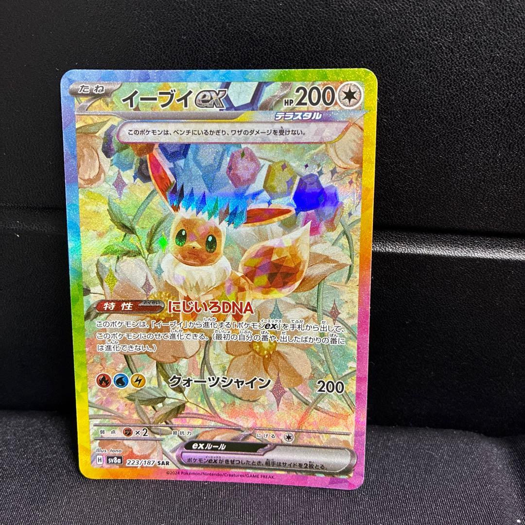 【1時間限定値下げ】9枚セットテラスタルフェスex ブイズSAR ゴッドパック