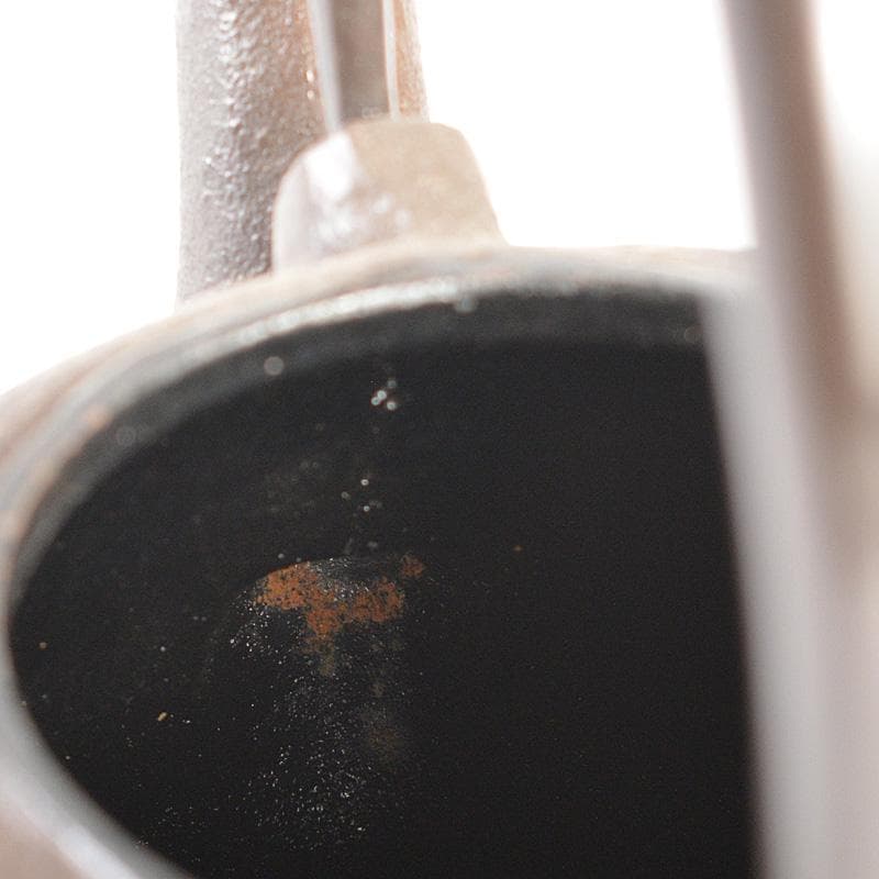 煎茶道具　南部鉄器　桜文　鉄瓶　鉄壷　D　R7155