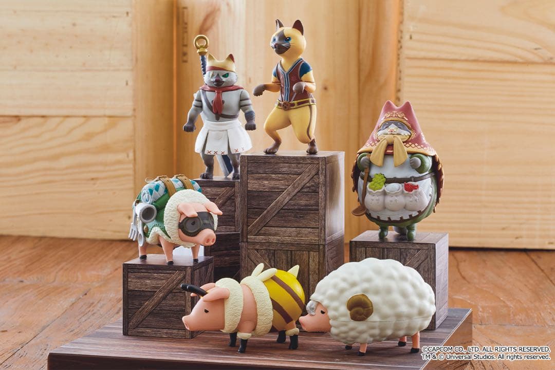 USJ モンスターハンター ユニバ フィギュアコレクション コンプリートセット