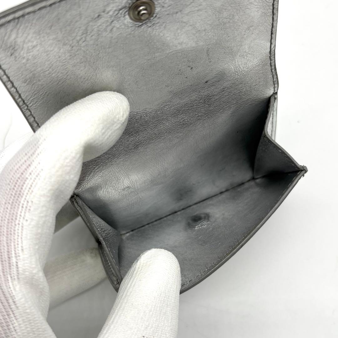 ボッテガヴェネタ 　三つ折り財布 コンパクト財布　マキシイントレチャート