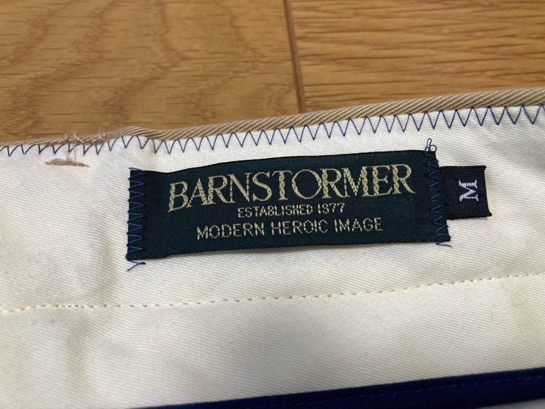 BARNSTORMER（バーンストーマー）1001P チノパン 日本製M カーキ