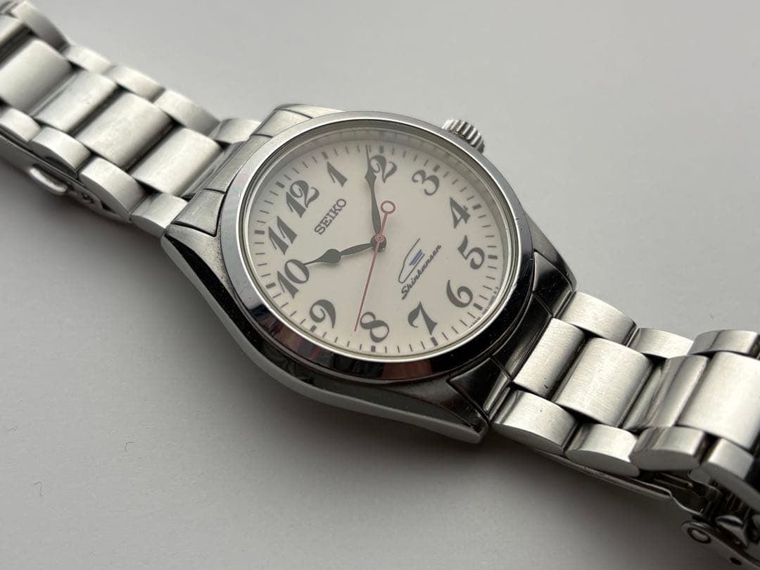 JR東海 SEIKO 新幹線車掌腕時計、鉄道時計 ルミブライト 7N21