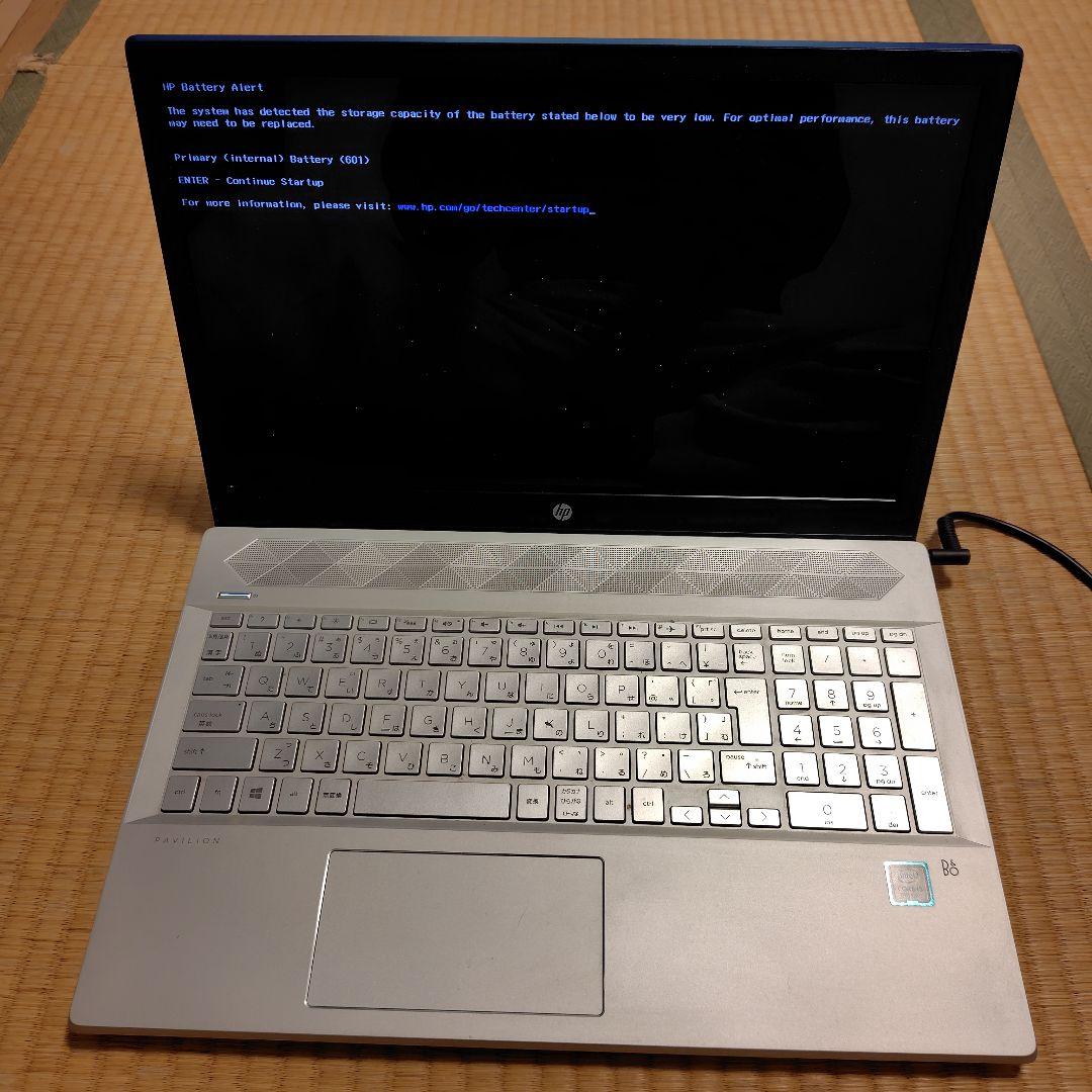 【ジャンク品】HP Pavilion - 15-cu0004tu ノートPC