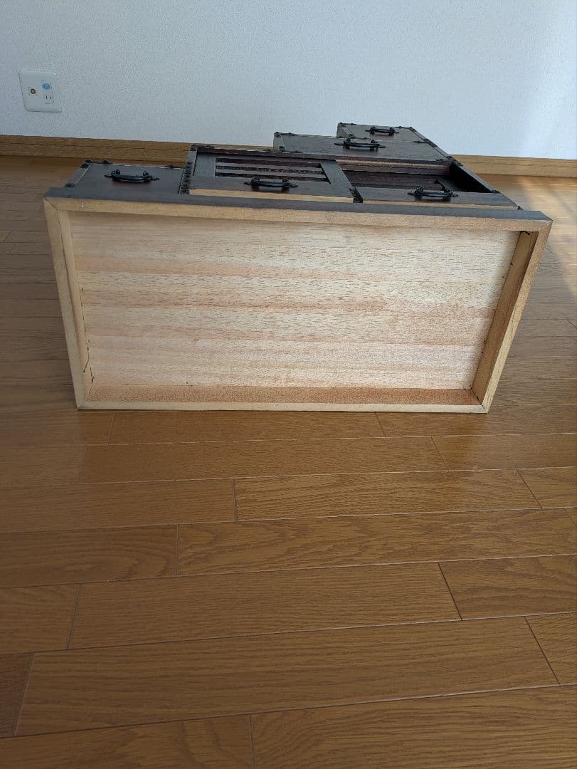 木製階段型箪笥 6引き出し