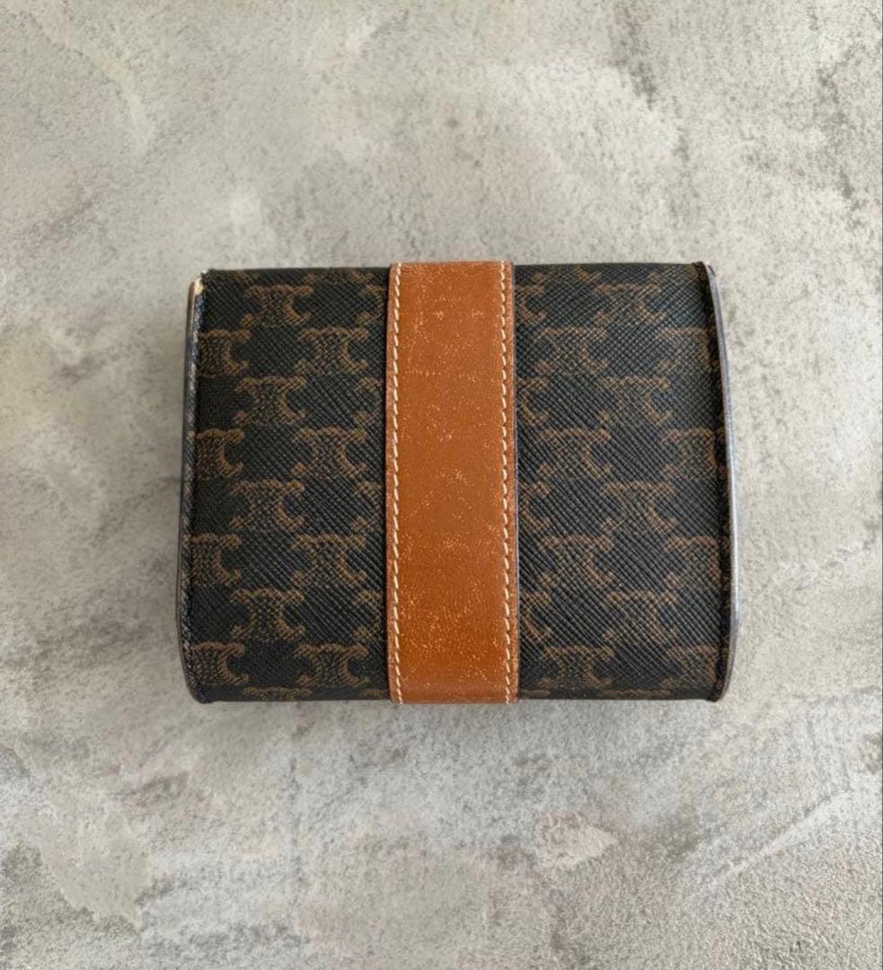 H*i様 CELINE 三つ折り財布 ダークブラウン