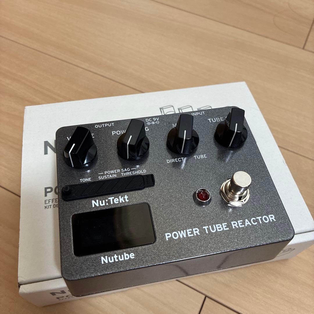 Nutube POWER TUBE REACTOR ギターエフェクター