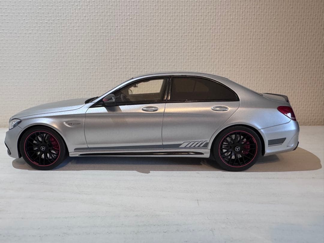 GTS Models C 63 S AMG ミニカー シルバー