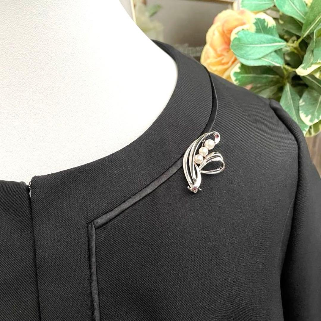 ミキモト　ブローチ　MIKIMOTO あこや真珠　本真珠　入学式　卒業式