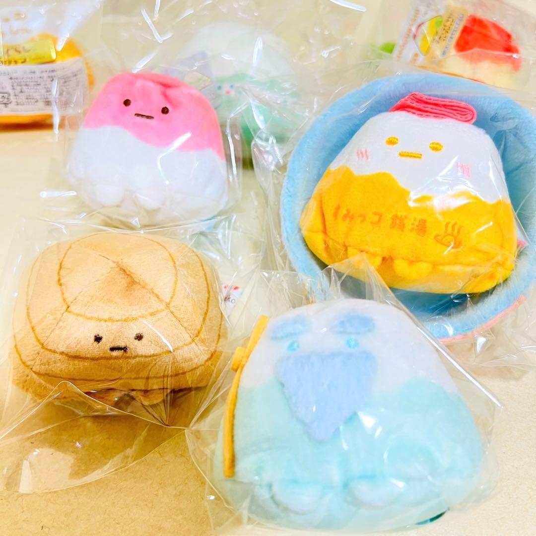 すみっコぐらし やまてのりぬいぐるみセット 金のやま赤ふじすなやま 初期 激レア