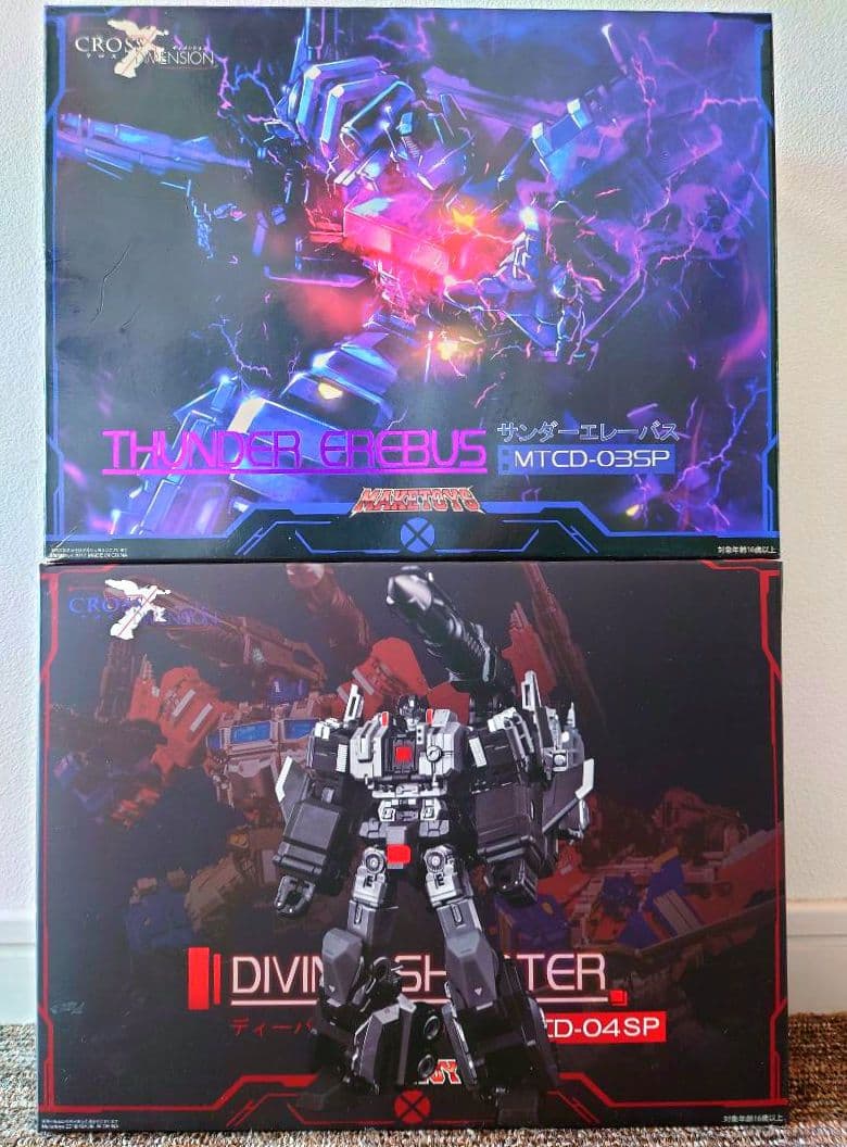 MAKETOYS　THUNDER EREBUS & DIVINE SHOOTER