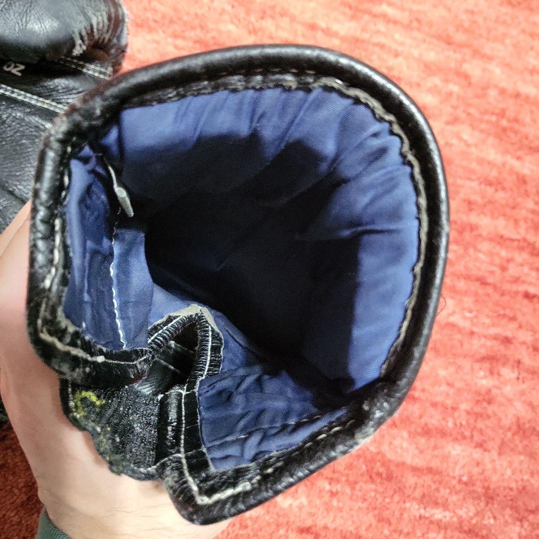 Winning ウイニング ボクシンググローブ 14oz テープ 黒 本革