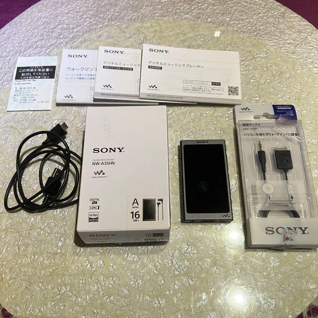SONY NW-A35HN デジタルミュージックプレーヤー