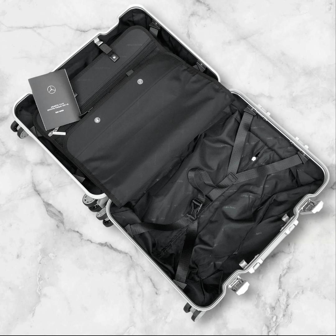未使用 メルセデスベンツ スーツケース TSAロック 32L 4輪 アルミスーツ