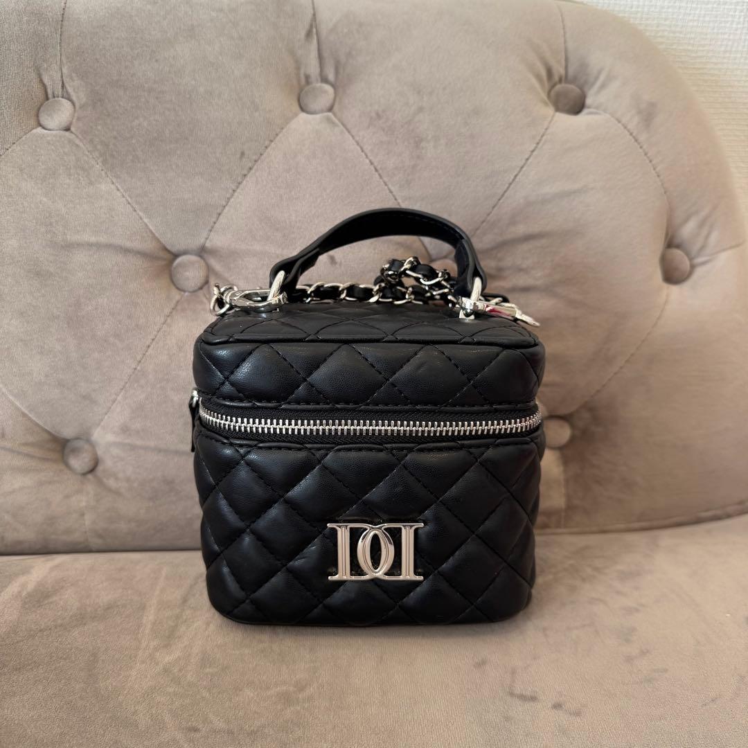 Darich ダーリッチ キルティングスクエアミニバッグ バニティバッグ