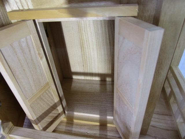 手作り神明造り神社（模型）匠の技　神社仏閣　木製　桐