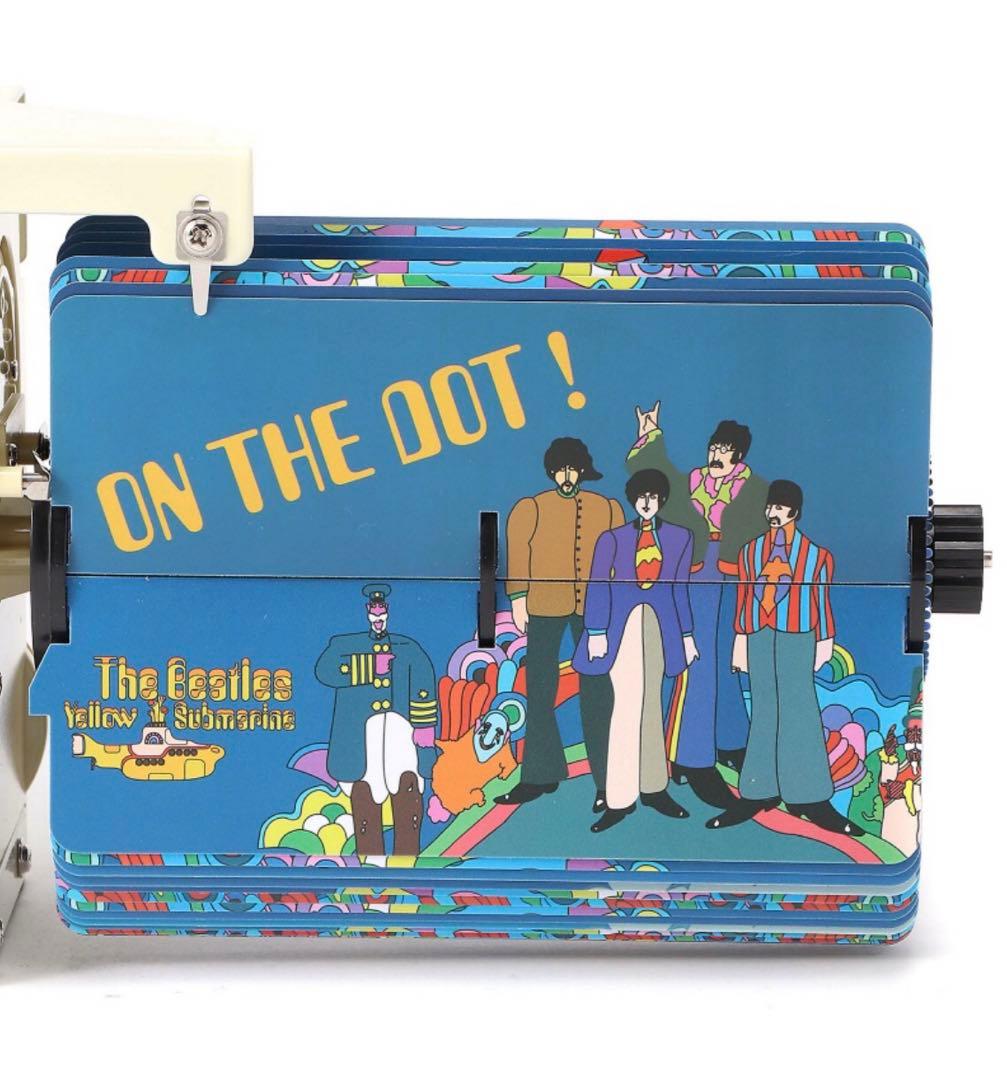 ビートルズ　パタパタクロック　貴重　かっこいい　イエローサブマリン　時計　限定