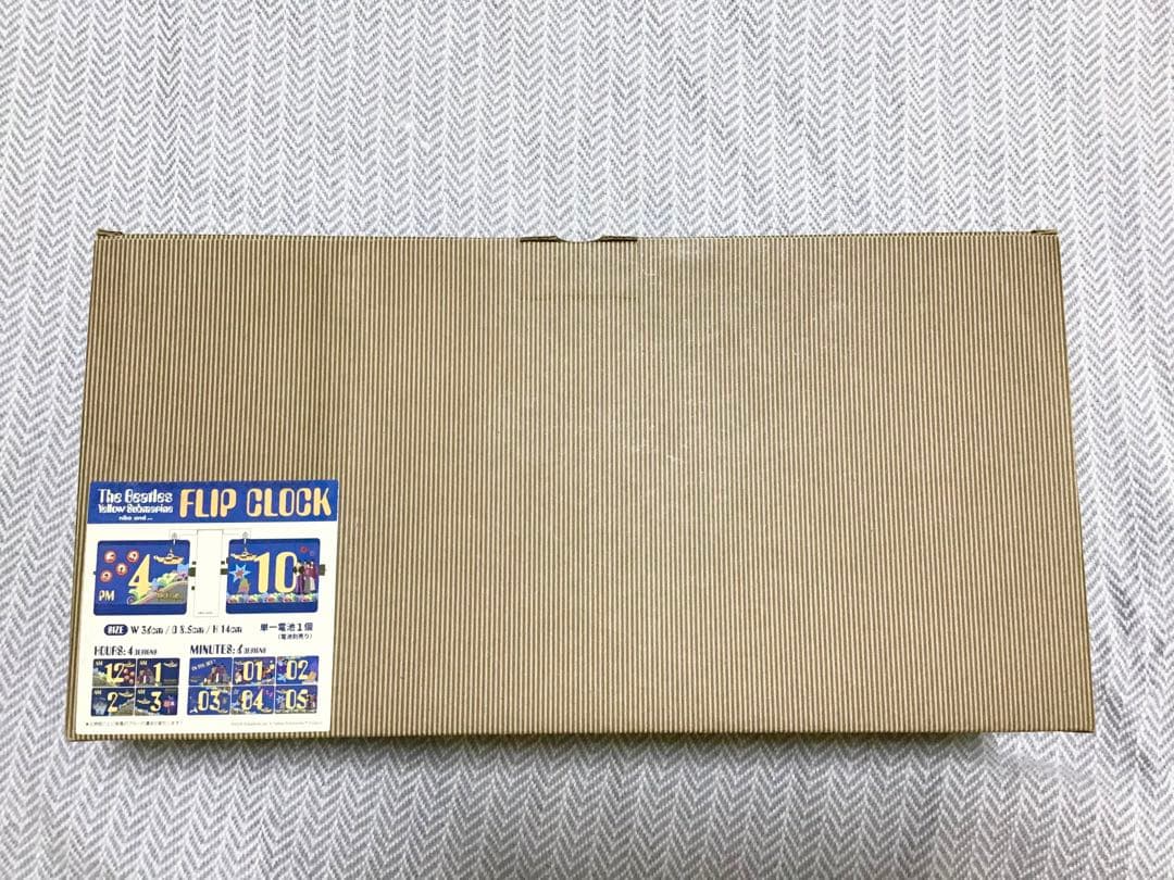ビートルズ　パタパタクロック　貴重　かっこいい　イエローサブマリン　時計　限定